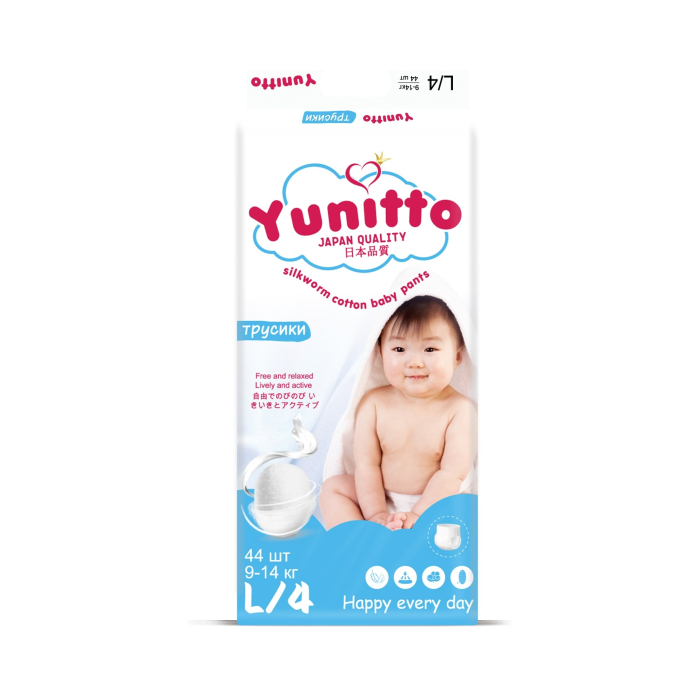 Braguitas Yunitto L 44 pcs