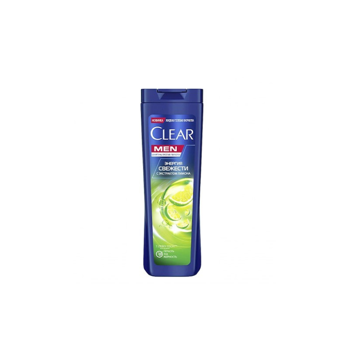 Champú Clear Men energía de frescura con limón 380 ml