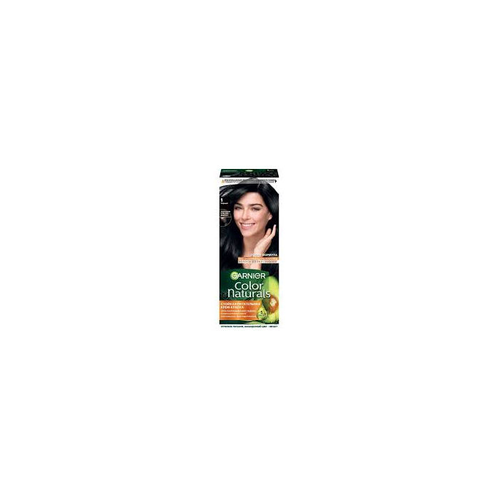 Pintura para el cabello Garnier Color Naturals 1 negro