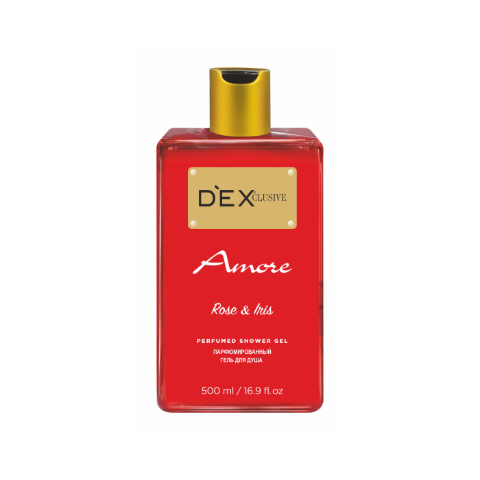Гель для душа парфюмированный Dexclusive Amore Rose 500 мл