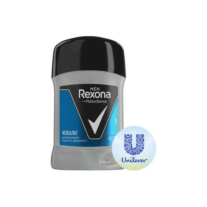 Antitranspirante Rexona Men Cobalto 50 ml stick