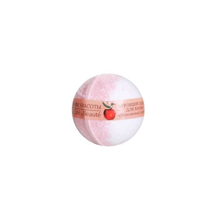Bomba de baño efervescente Café de Belleza Sorbete de Durazno 120 gr