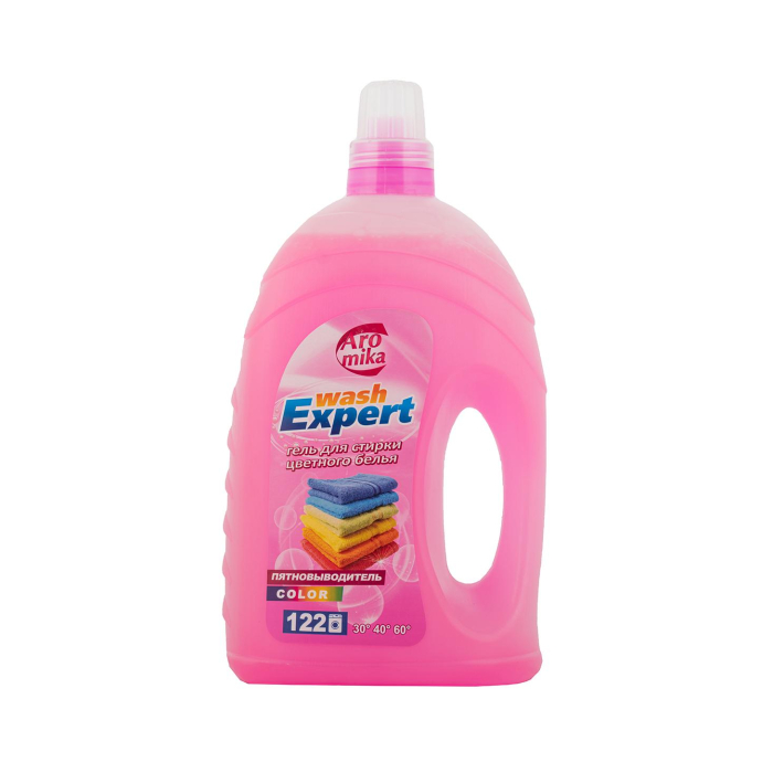 Gel para lavar ropa de color Aromika Wash Expert con quitamanchas 4.3 l