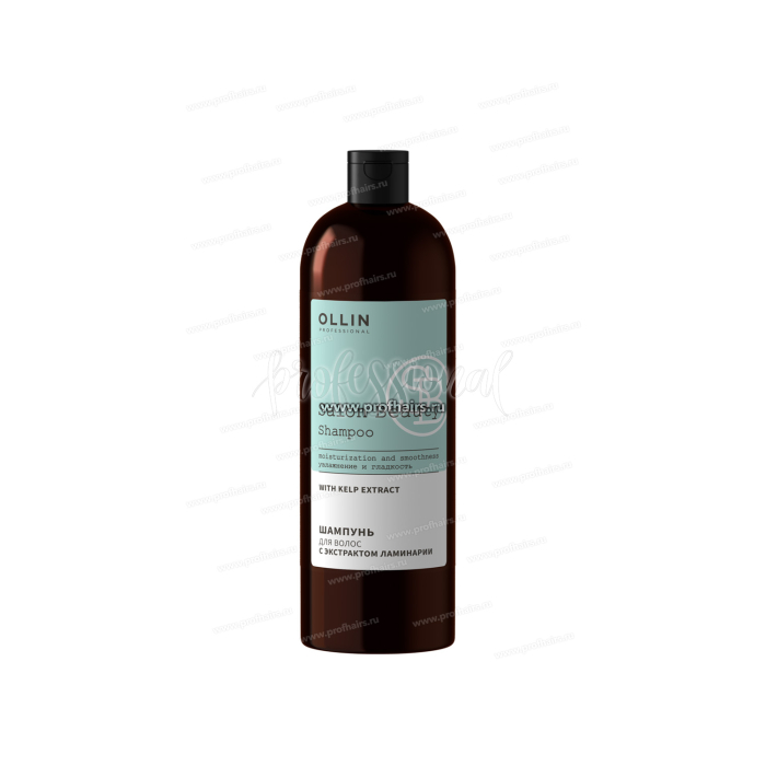 Champú para el cabello Ollin salon beauty con extracto de laminaria 1 l