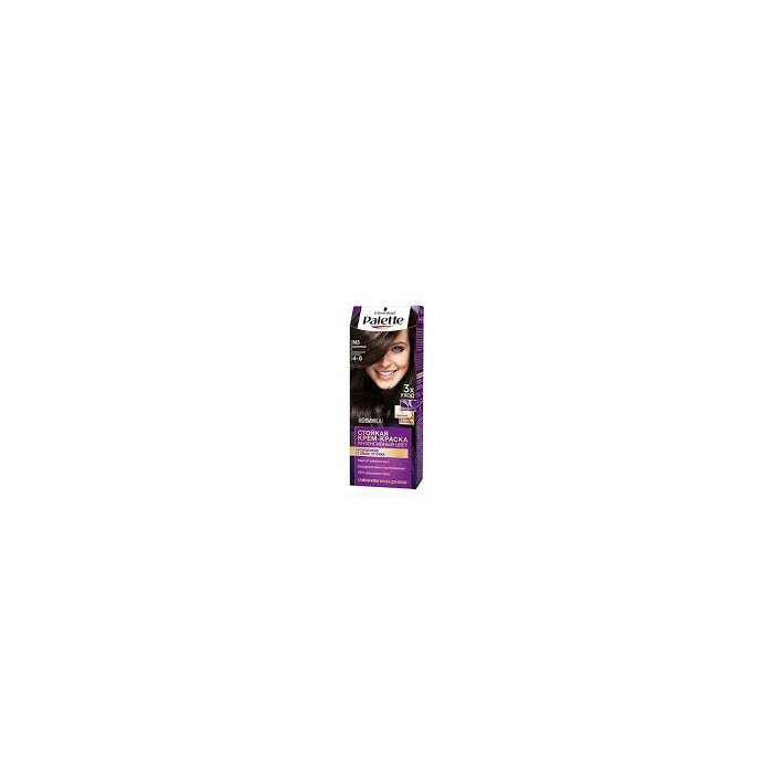 Crema-tinte para el cabello Palette N3 4-0 castaño