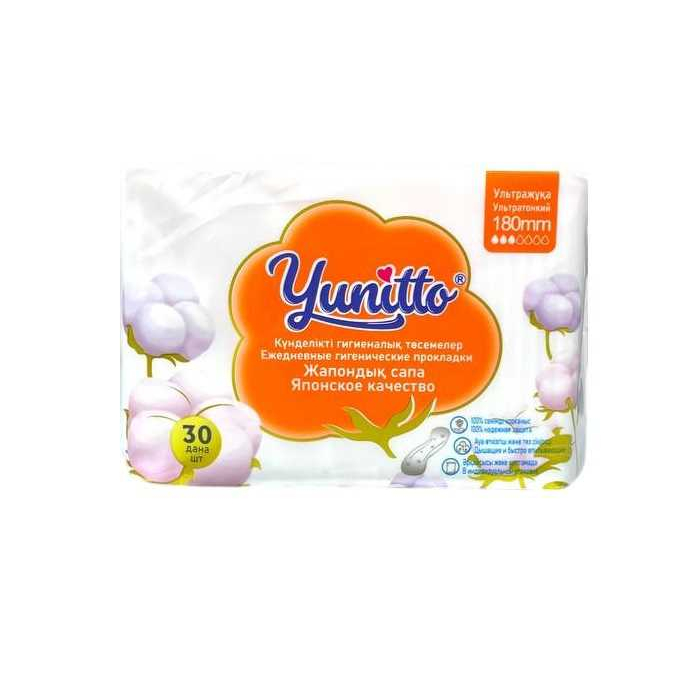 Yunitto ultra-thin sanitary pads 180 mm