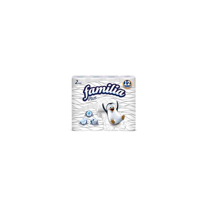 Toilet paper Familia Plus 12 rolls