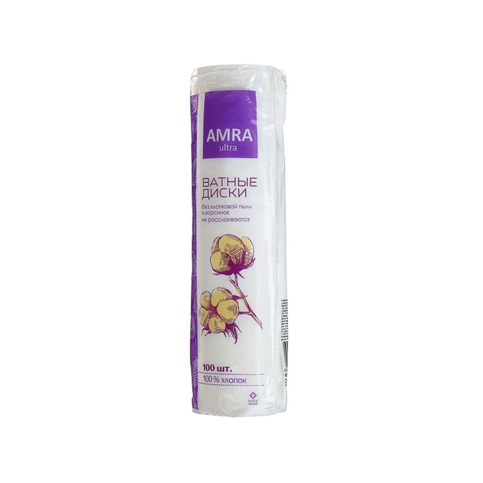 Discos de algodón Amra 100 uds