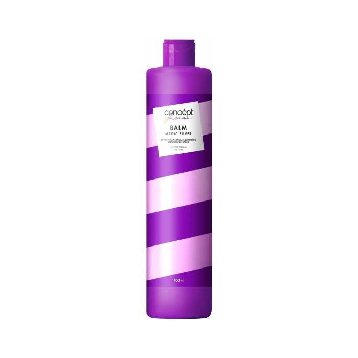 Bálsamo tonalidad Concept Fusion Magic Silver rubio ártico 400 ml