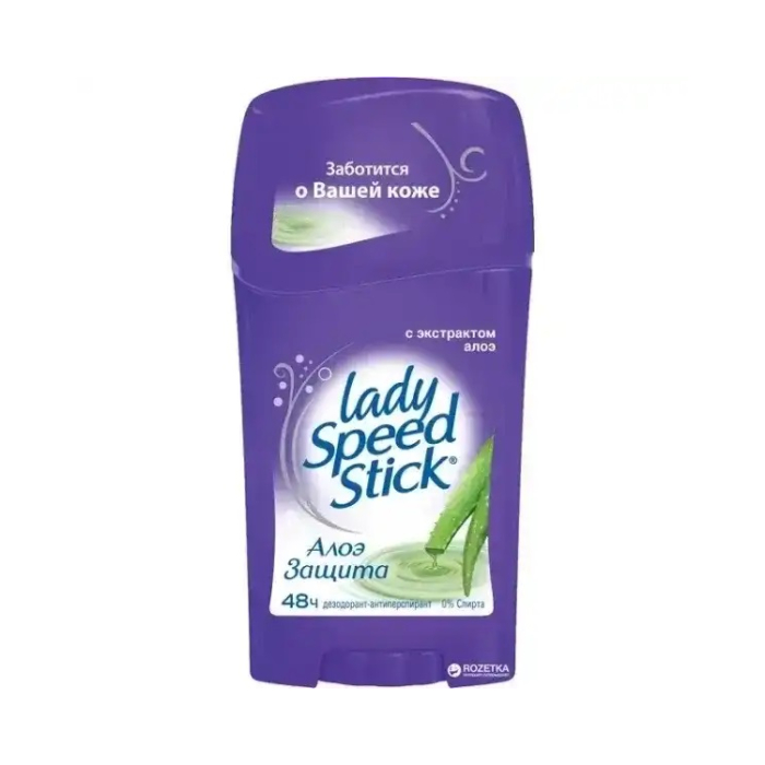 Desodorante Lady Speed Stick aloe protección 45 gr stick