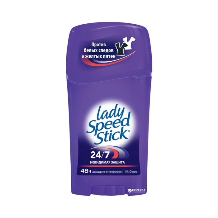 Desodorante Lady Speed Stick protección invisible 45 gr stick