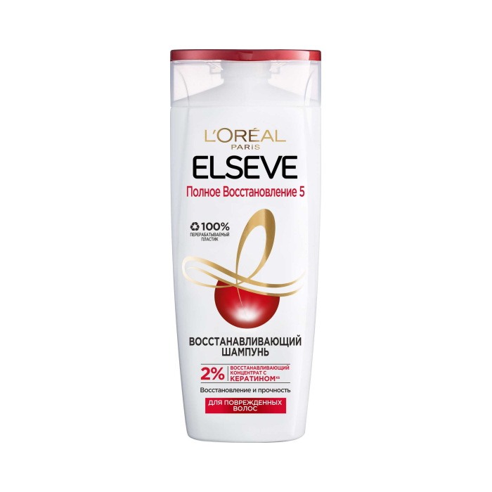Champú para el cabello L'Oreal Paris Elseve reparación total 400 ml