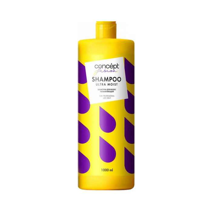 Champú Concept Fusion Super Miracle sin sulfatos para una limpieza delicada 1 l