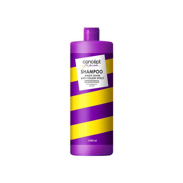 Champú Concept Fusion Magic Silver para tonos claros 1 l