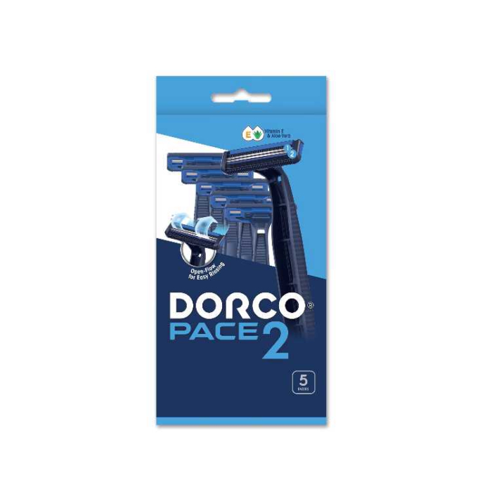 Máquina de afeitar Dorco Pace 2 desechables 5 uds