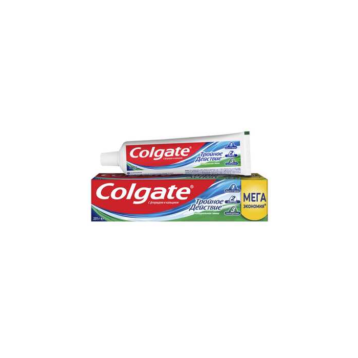 Паста зубная Colgate тройное действие натуральная мята 150 мл
