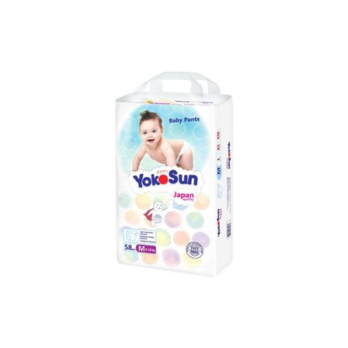 Braguitas Yokosun Comfort M (6-10kg) 58 uds