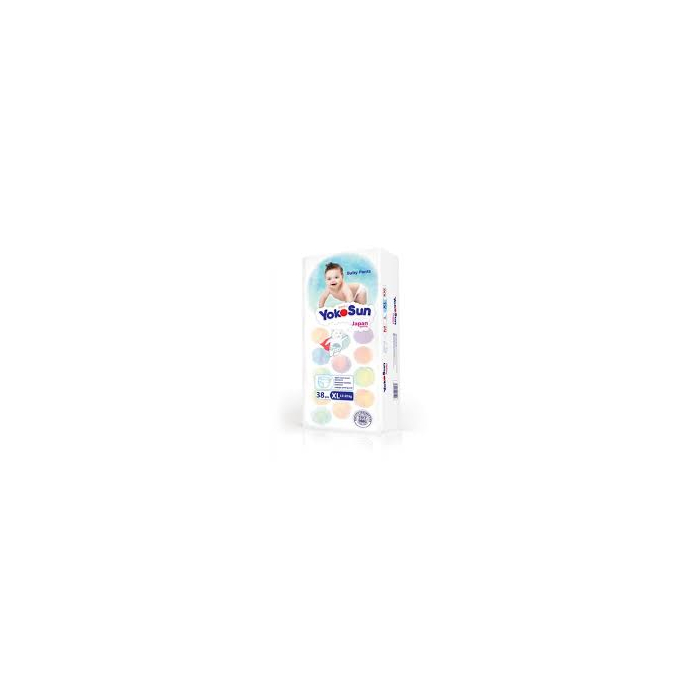 Braguitas Yokosun Comfort XL (12-20kg) 38 uds