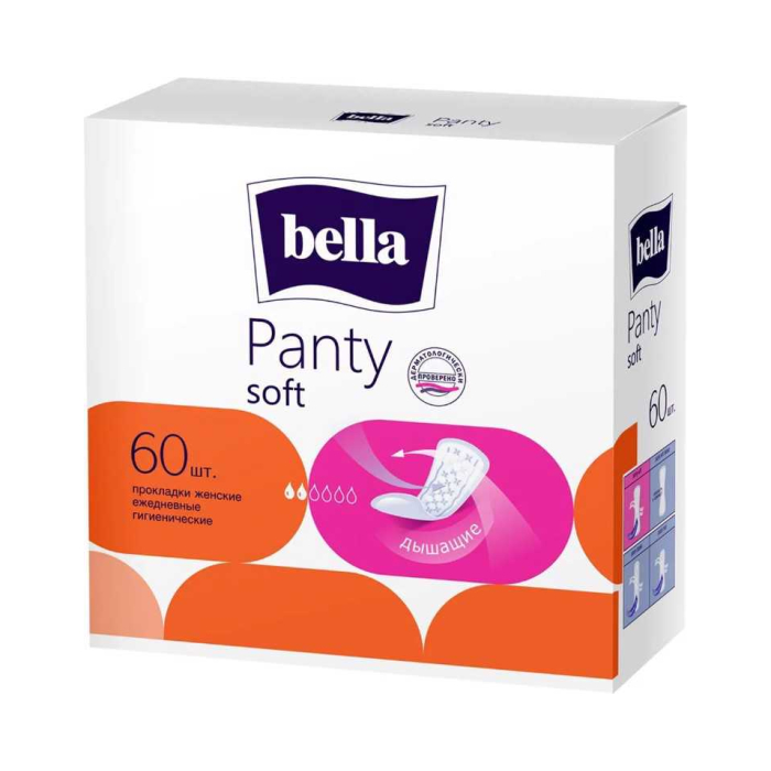 Compresas diarias Bella Panty Soft 60 uds
