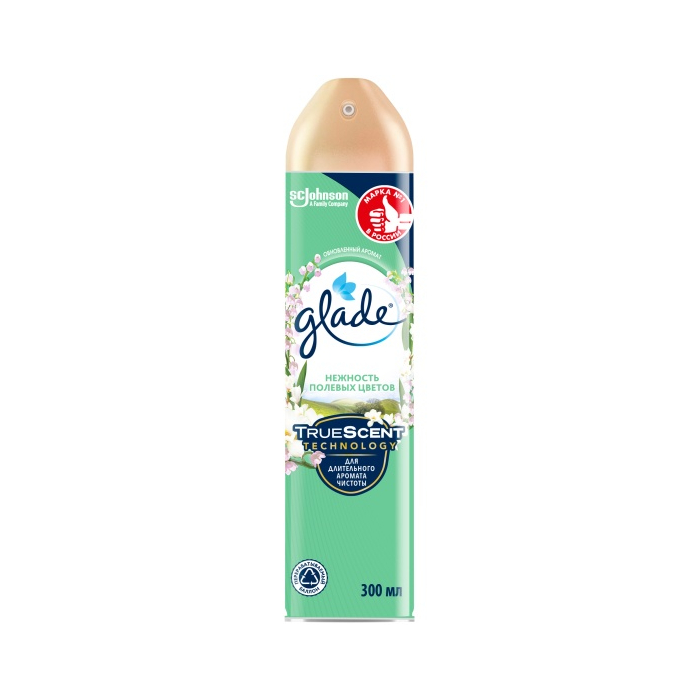 Ambientador Glade suavidad de flores silvestres 300ml