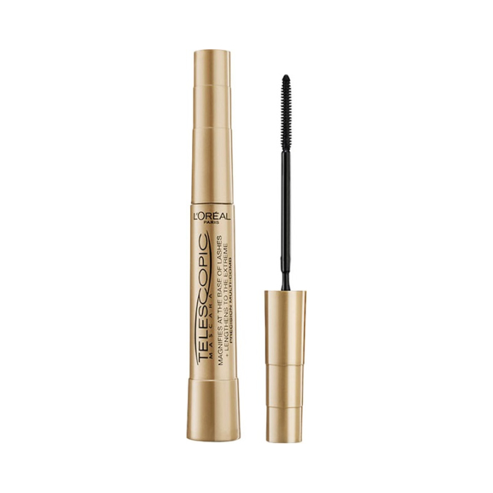 Máscara de pestañas Loreal Telescopic - oro Explosion Black