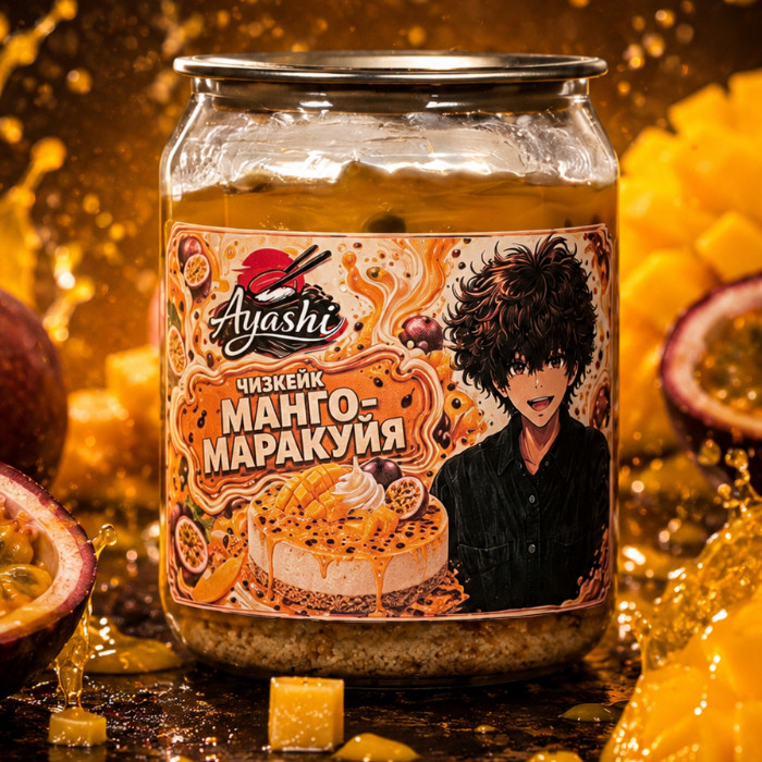 Чизкейк Манго-Маракуйя