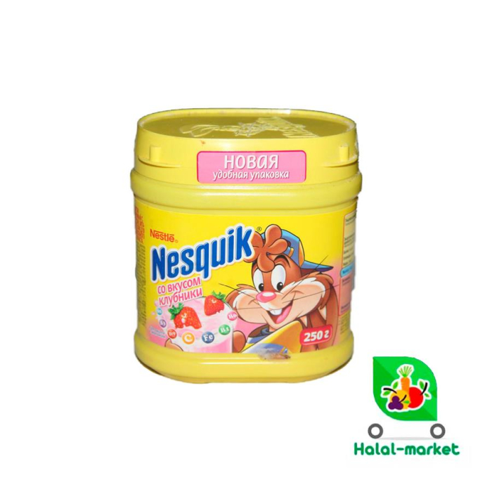 Какао NESQUIK Клубничный 203гр