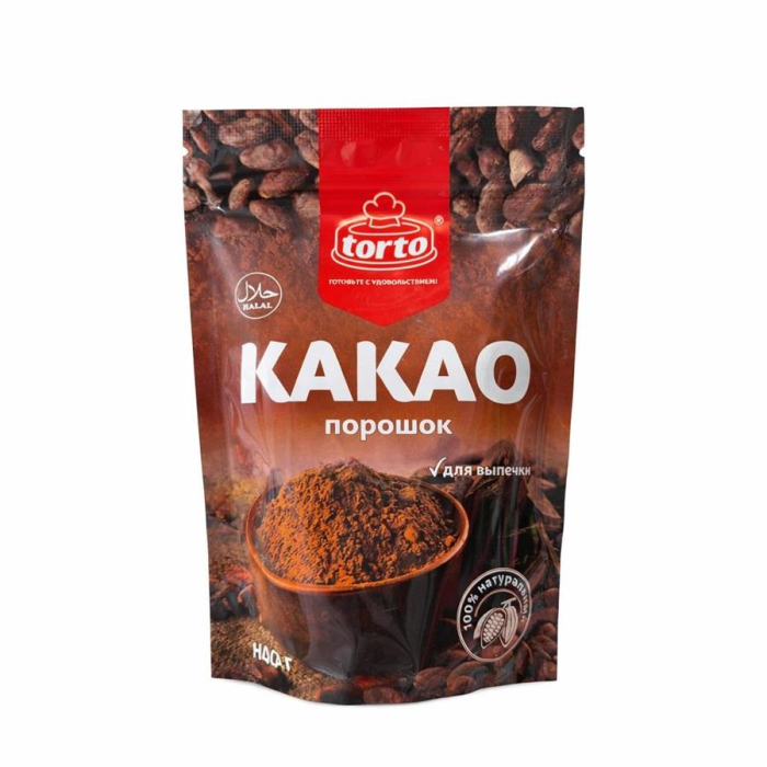 Какао порошок TORTO 100гр м/у