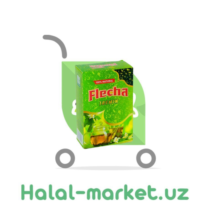 Чай зеленый FLECHA Жасмин 80гр