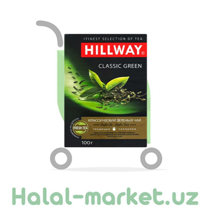 Чай Зелёный HILLWAY 100гр
