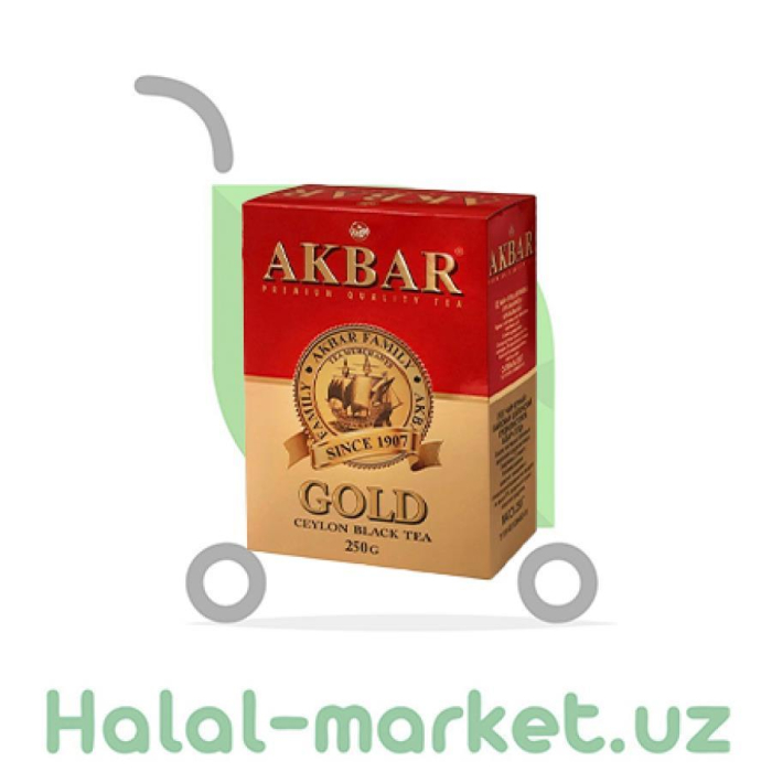Чай черный AKBAR Gold 250гр