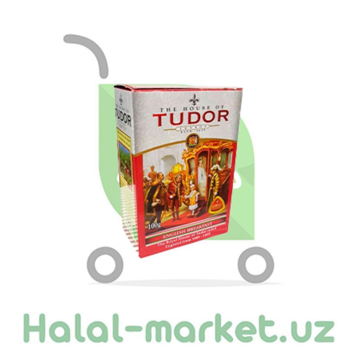 TUDOR qora choyi Ingliz nonushta 100g