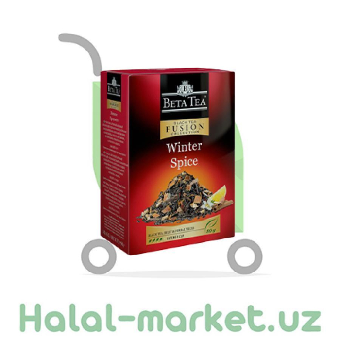 Чай черный BETA TEA FUSION Winter Spice 100гр