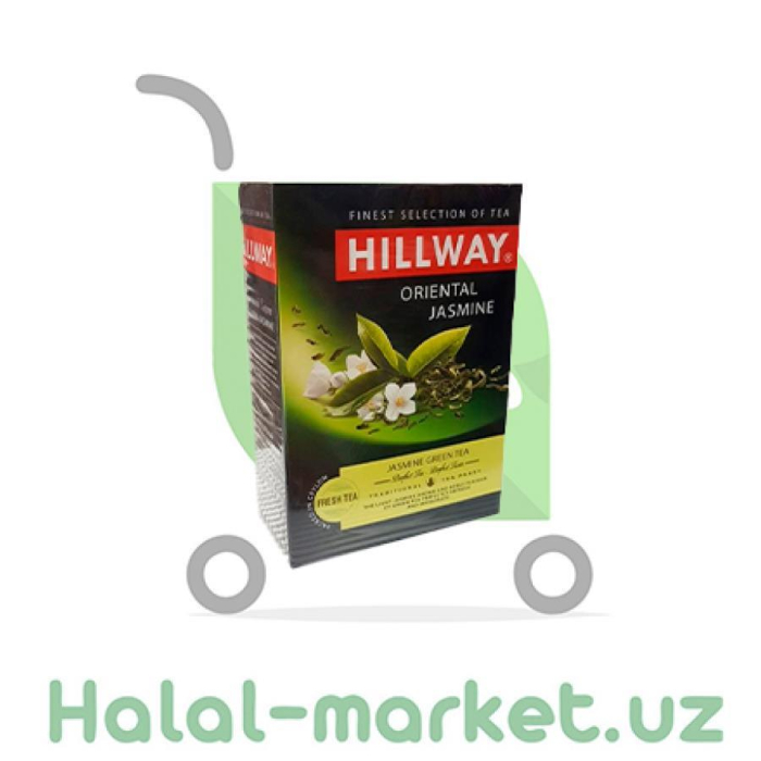 Чай зеленый HILLWAY Жасмин 200гр