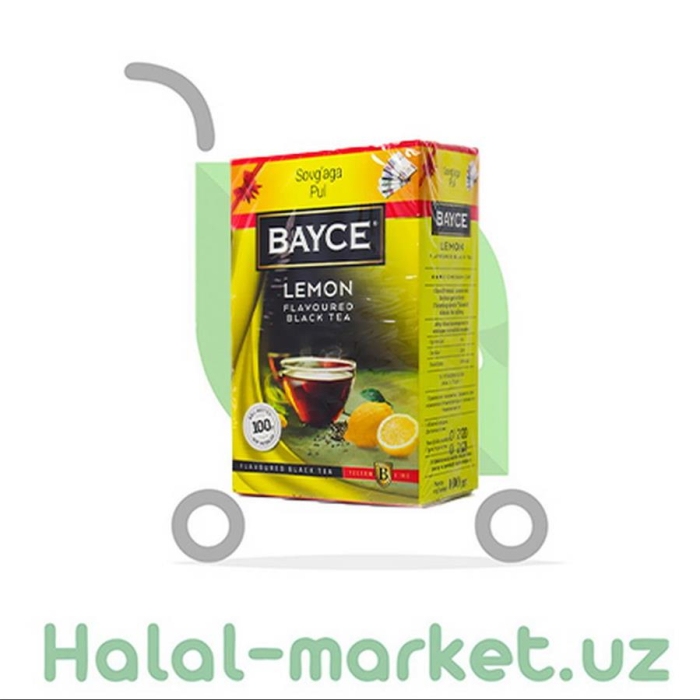 Чай черный BAYCE Лимон 100гр