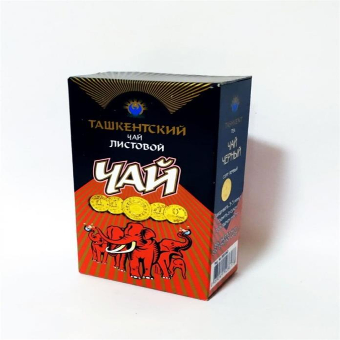 Чай черный ТОШКЕНТ Листовой 100гр