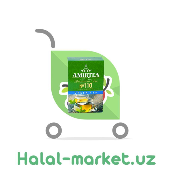 Чай зеленый AMIR 110/300гр