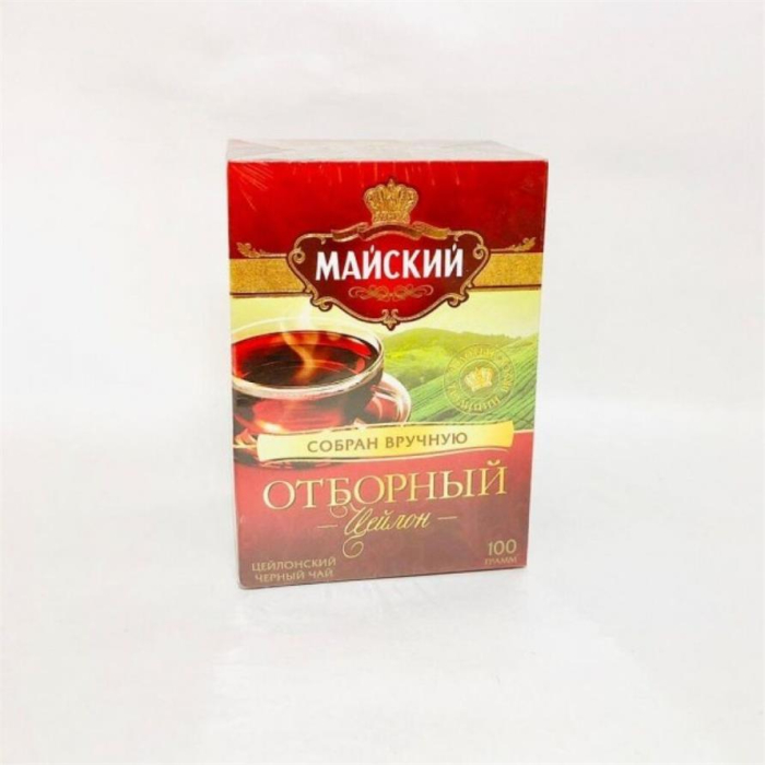 Чай черный Майский Отборный цейлон 100гр