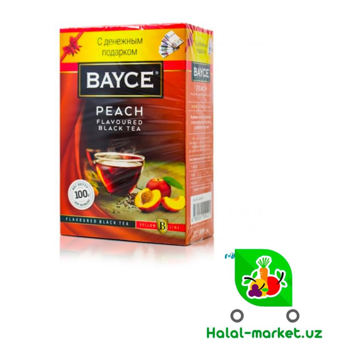 Чай зеленый BAYCE Персик 80гр