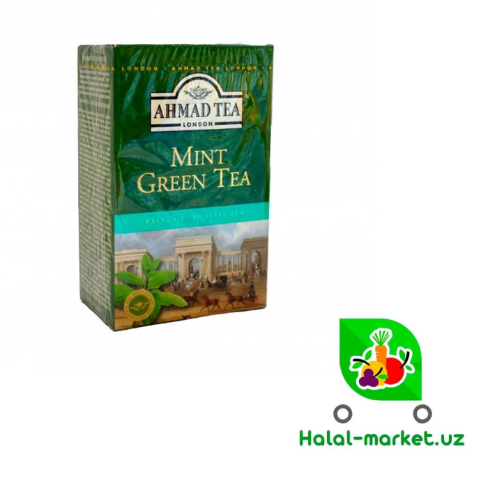 Чай черный AHMAD TEA Mint Green Tea 100гр