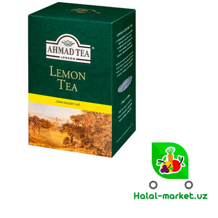 Чай черный AHMAD TEA Lemon 100гр