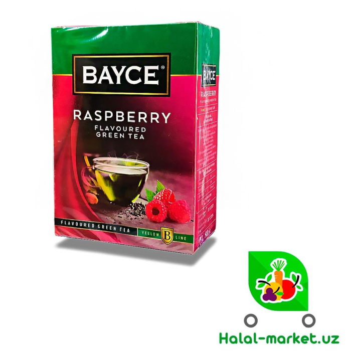 Чай зеленый фруктовый BAYCE Малина 80гр