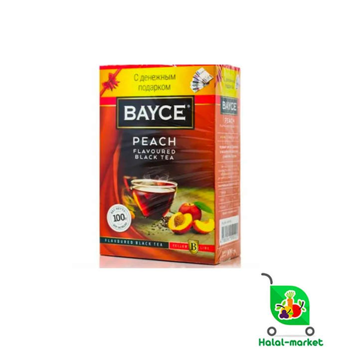 Чай Чёрный BAYGE Персик 80гр