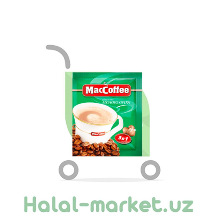 Кофе MACCOFFEE 3в1 Фундук 18гр