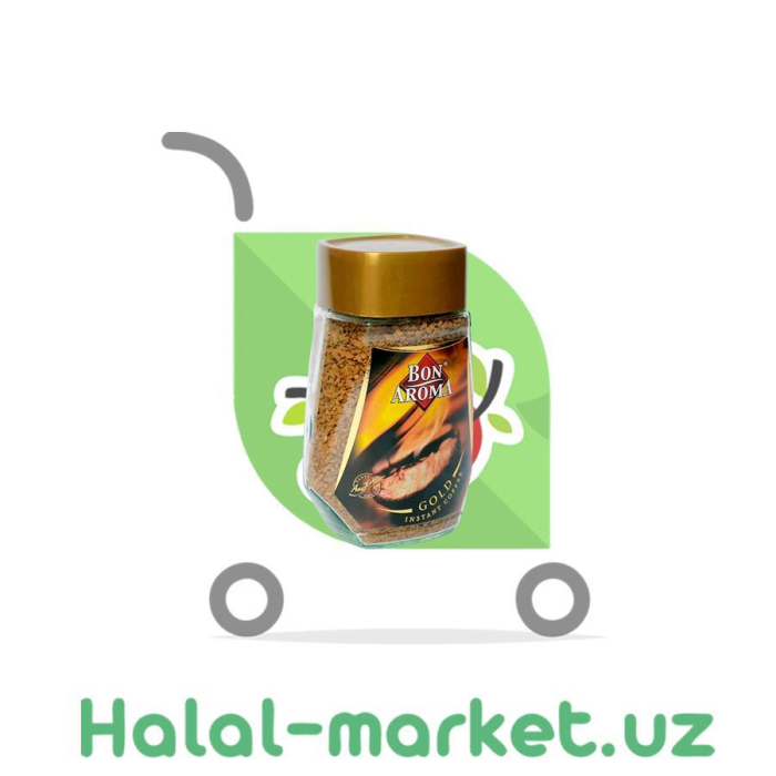 Кофе BON AROMA GOLD 200гр с/б