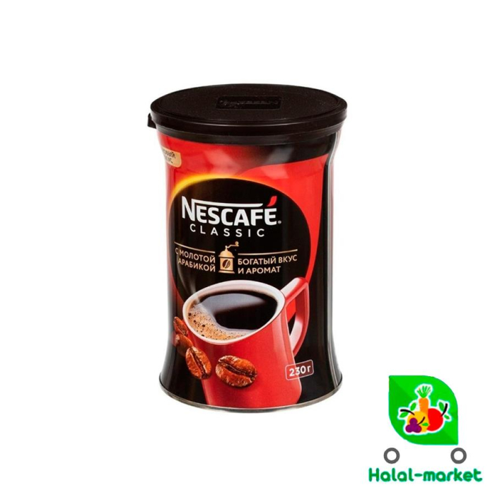 Кофе NESCAFE CLASSIC 230гр Ж/б