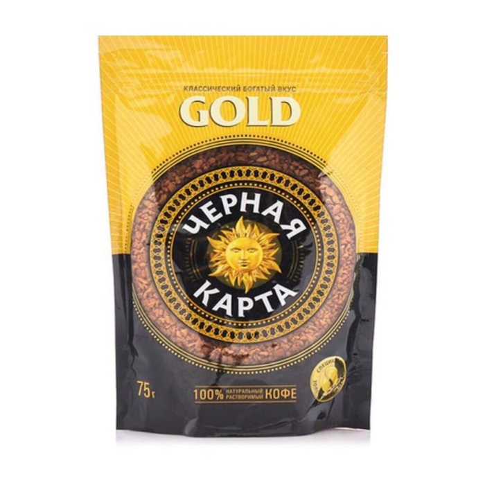 Кофе ЧЁРНАЯ КАРТА 75гр