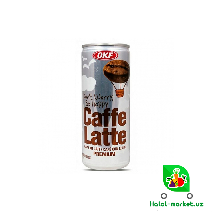 Кофе CAFFE LATTE ж/б 240мл