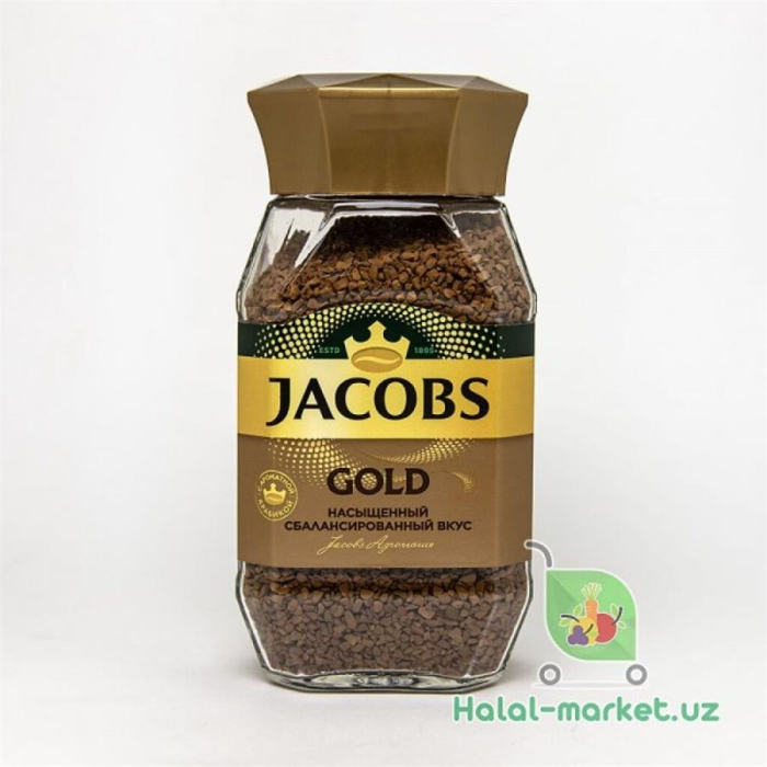 Кофе растворимый JACOBS GOLD 190гр