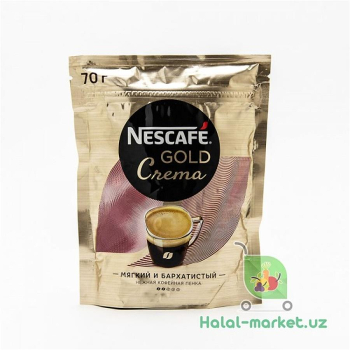 Кофе NESCAFE GOLD CREMA м/у 70гр